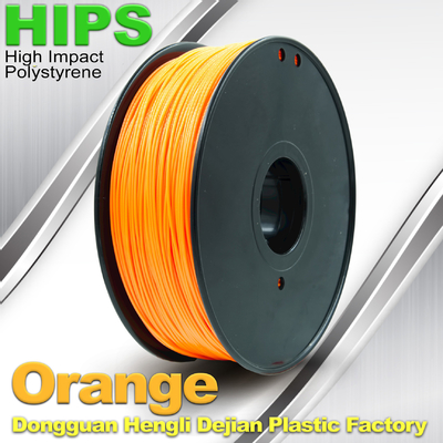 Markerbot, filamento dos QUADRIS dos materiais da impressão de Cubify 3D cor da laranja de 1.75mm/de 3.0mm