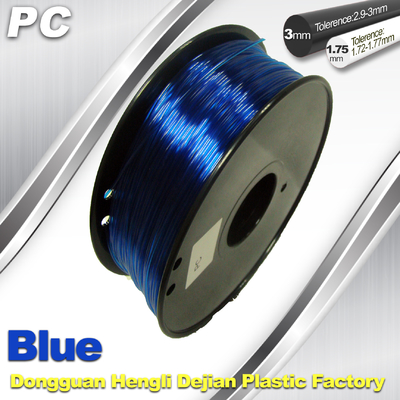 Impressora alta Polycarbonate Filament de Strengh 3D 1.75mm/3.0mm
