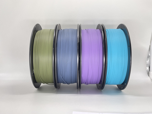 A impressora Filament do PLA 3D do resíduo metálico 7 cores limpa a embalagem com dessecativo
