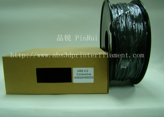 Materiais de consumo condutores da impressora do filamento 3d do Abs da indústria electrónica 1,75/3.00mm