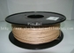 Filamento de madeira da anti corrosão para o material de madeira 1.75mm/3.0mm da impressão 3D