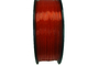 Filamento 1.75mm vermelho de cintilação 1.3Kg/rolo do filamento flexível 3mm da impressora 3D