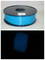 Fulgor de grande resistência do filamento do PLA de 1.75mm 3mm no filamento escuro para a impressora 3d