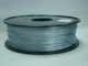 Filamento de seda de imitação, filamento 1,75 da impressora dos compostos 3D do polímero/3,0 milímetros de cor de prata