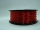 Vermelho materiais do filamento da impressão de 1.75mm/de 3.0mm PETG Fliament 3D