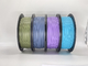 A impressora Filament do PLA 3D do resíduo metálico 7 cores limpa a embalagem com dessecativo