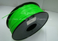 Green1.75mm personalizado/3.0mm 1.0KgG/filamento da impressora ABS 3D do rolo