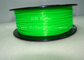 Filamento 100% da impressora do PLA 3d do verde 3mm de Customorized biodegradável