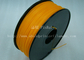 Markerbot, filamento dos QUADRIS dos materiais da impressão de Cubify 3D cor da laranja de 1.75mm/de 3.0mm