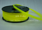 Impressora amarela Filament 1,75 dos QUADRIS 3d, material para a impressão 3d
