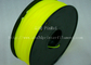Impressora amarela Filament 1,75 dos QUADRIS 3d, material para a impressão 3d