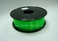 PLA Fluo de 1,75/3mm - filamento fluorescente verde para RepRap, Cubify