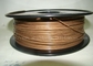 Material amigável do PLA do filamento da impressora do PLA 3D do cobre chapeado de Eco para a impressão 3D