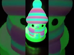 PINRUI Glow Rainbow PLA 1kg 1,75mm Mudar de cor no escuro para impressora 3D