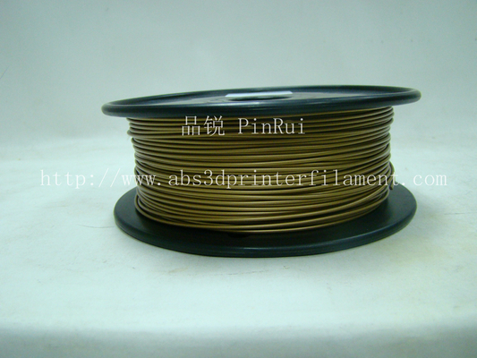 Bom brilho do filamento de bronze da impressão do metal 3D filamento de 1,75 milímetros para a impressora 3D