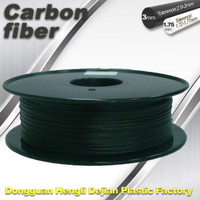 filamento de grande resistência da impressora da fibra 3D do carbono do filamento da impressora do PLA 3D de 1.75mm