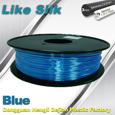 Cópia de descascamento fácil azul do filamento da impressora dos compostos 3D do polímero lisa