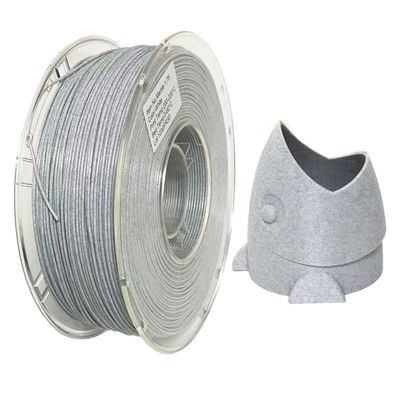 Cor flexível do branco do filamento do mármore do filamento da impressão 3d do bom sentido simples