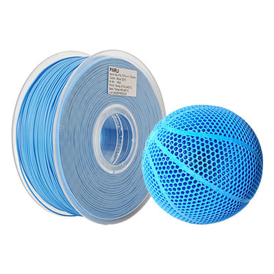 PINRUI PEBA Basquetebol sem ar Consumíveis especiais de impressão 3D, Filamento de impressora 3D flexível PEBA para bolas de salto ocas