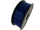 Filamento flexível 200°C do twinkling do filamento 1,75 3.0mm da impressora 3D da cor azul - 230°C