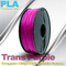 Filamento roxo de grande resistência da impressora do PLA 3d do transporte, Cubify e material ASCENDENTE da impressão 3D