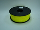 Elevada precisão Fluo - filamento amarelo 1kg/carretel da impressora do ABS 3D