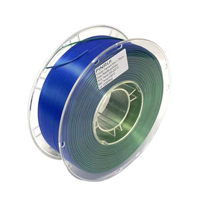 PINRUI Filamento de seda de PLA tricolor 1.75mm 1kg Spool Filamento de seda de PLA tricolor Adapta-se à maioria das impressoras FDM