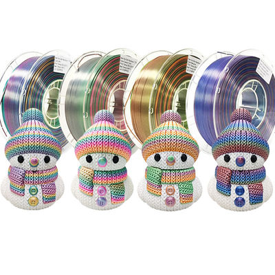 PINRUI PLA Silk Rainbow 1.75mm Pla Filamento de impressora 3D