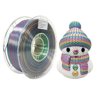 PINRUI PLA Silk Rainbow 1.75mm Pla Filamento de impressora 3D