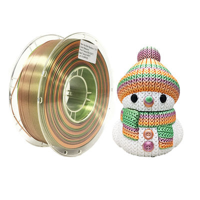 PINRUI PLA Silk Rainbow 1.75mm Pla Filamento de impressora 3D