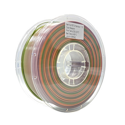 PINRUI PETG Rainbow 1.75mm Filamento de impressora 3D