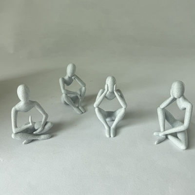 Cor flexível do branco do filamento do mármore do filamento da impressão 3d do bom sentido simples