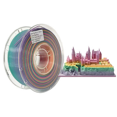 PINRUI PLA Rainbow 1.75mm Filamento de impressora 3D