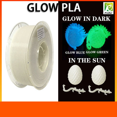 PINRUI PLA Glow Filament 1,75mm 1kg Adequado para a maioria das impressoras FDM