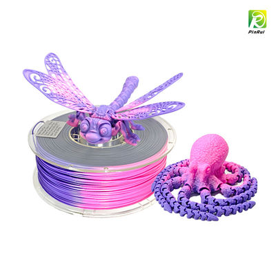 Filamento da impressora 3D PINRUI, Filamento PLA de 1,75 mm, Filamento de impressão 3D finamente enrolado,