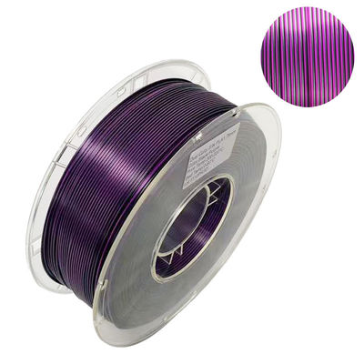 Cores de PINRUI 2 no filamento de seda da cor dupla do filamento para a impressora 3d