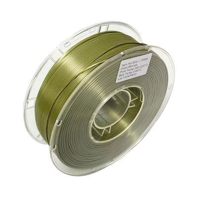 PINRUI PLA Filamento de Seda PLA Filamento de Impressora 3D Filamento 1.75MM Como Filamento de Seda Para Impressora 3D