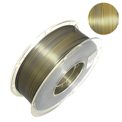 cor dupla de seda do filamento 1.75mm do PLA de Filament da impressora 3d para 3d a impressora Printing