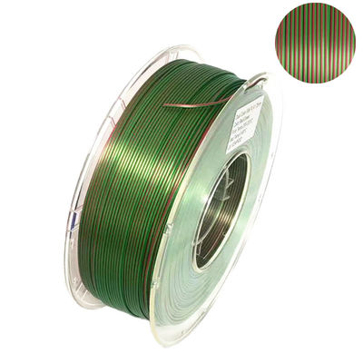 cor dupla de seda do filamento 1.75mm do PLA de Filament da impressora 3d para 3d a impressora Printing
