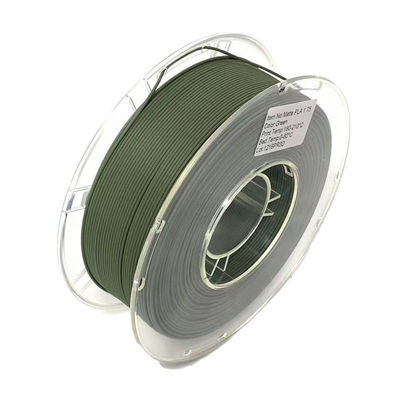 PINRUI Matte PLA 3D Filament 1.75mm Matte White 1KG Filament Price Adequado para a maioria dos filamentos PLA