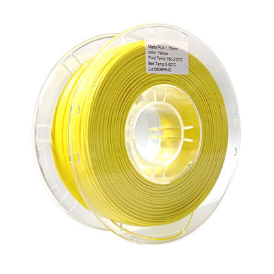 PINRUI Matte PLA 3D Filament 1.75mm Matte White 1KG Filament Price Adequado para a maioria dos filamentos PLA