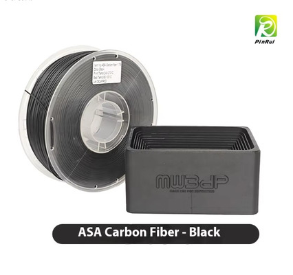 PINRUI ASA-CF Filamento Fibra de carbono Material Efeito Impacto Resistente à Abrasão Resistente a Alta Temperatura Filamento de Impressora 3D