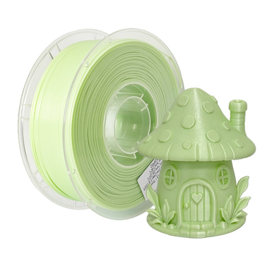 PINRUI Rodas de impressora 3D de filamentos de PLA brilhante no escuro de cor verde claro estão disponíveis para venda