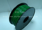 PLA biodegradável 1,75 do OEM/3,0 de 3D milímetros de filamentos da impressora (obscuridade - verde)