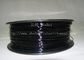 Filamento preto de PETG para 3D que imprime o filamento do serviço do OEM de 1,75/3.00mm