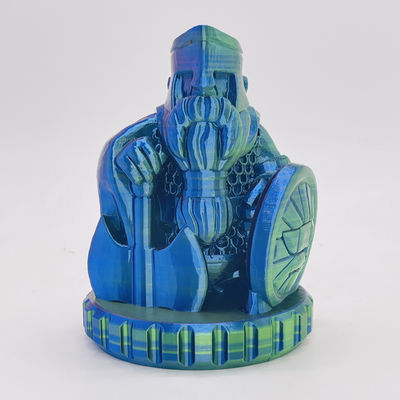 filamentos duplos de seda da cor triplicar-se da cor 1.75mm, filamentos do pla, filamentos da impressora 3d