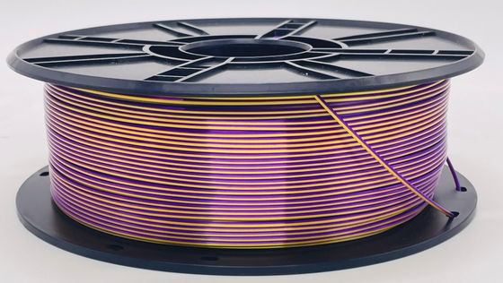 de seda/PLAfilament, filamento de seda, filamento do pla, impressora da cor 3d, material do pla