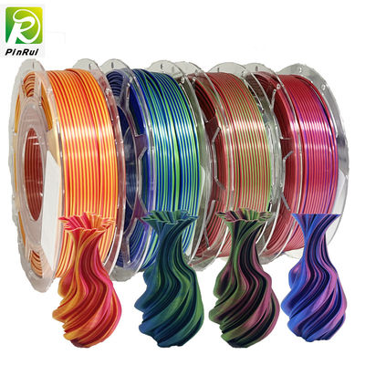 Seda 1,75 mm Impressora 3D Dual Color Pla Filament 2 Color