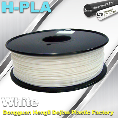 Filamento 1.75mm 1.3kg/rolo do PLA do filamento da impressora da resistência 3D da temperatura
