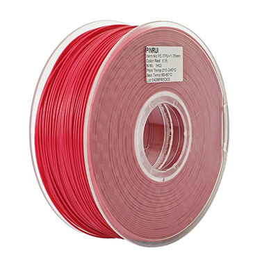 PINRUI PEBA Basquetebol sem ar Consumíveis especiais de impressão 3D, Filamento de impressora 3D flexível PEBA para bolas de salto ocas